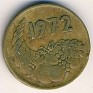 Algerian Dinar - 20 Centimes - Algeria - 1972 - Latón - KM# 103 - 1 dinar = 100 centimes - 0